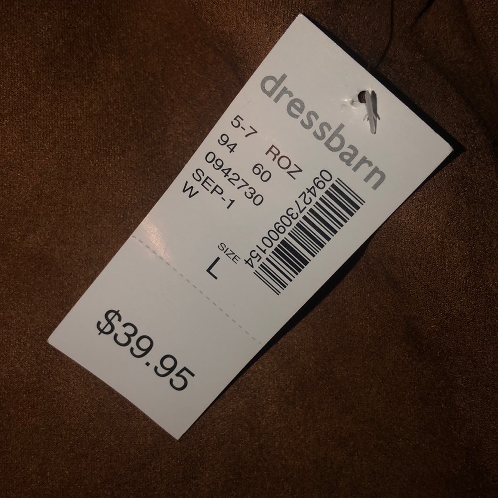 Retrology Button Front Microsuede Midi Skirt - Picture 7 of 7